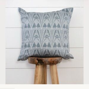 Geometric Blue Throw Pillow Covers (pair)